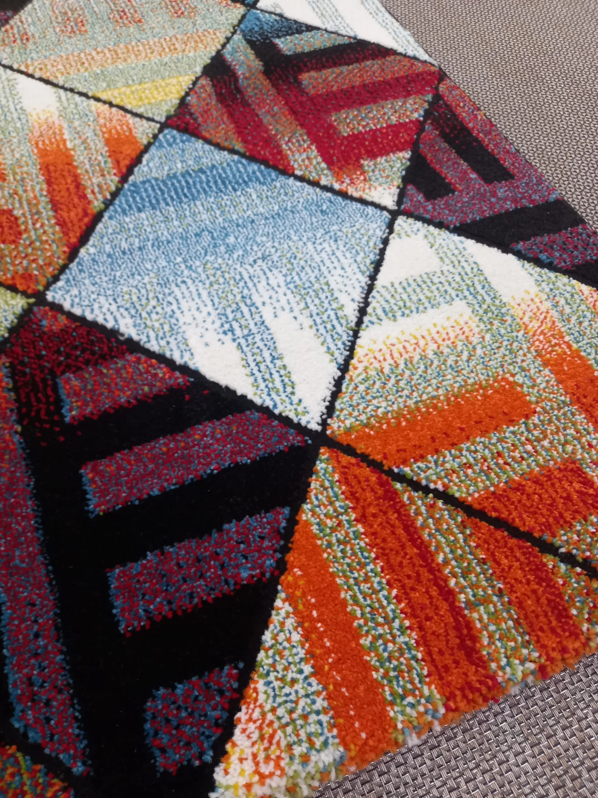 Alfombra rombos 80x150 - Imagen 3