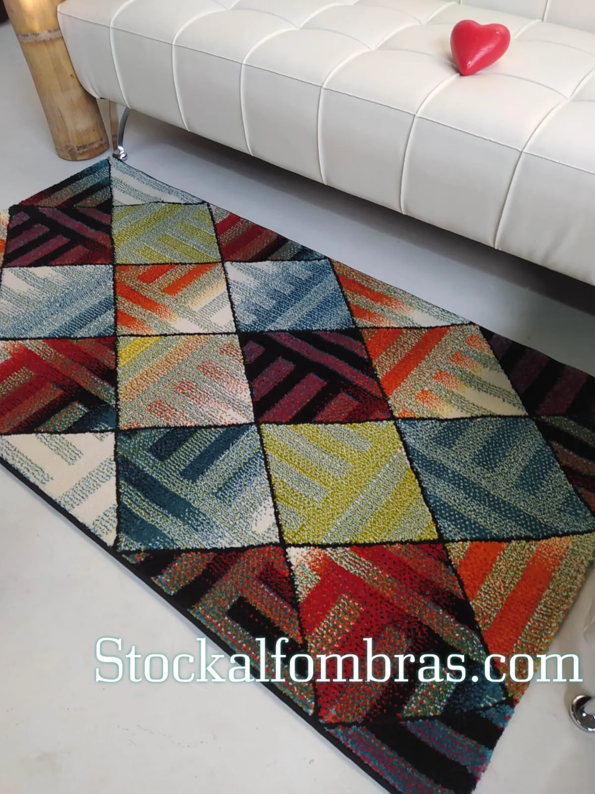 Alfombra rombos 80x150 - Imagen 5