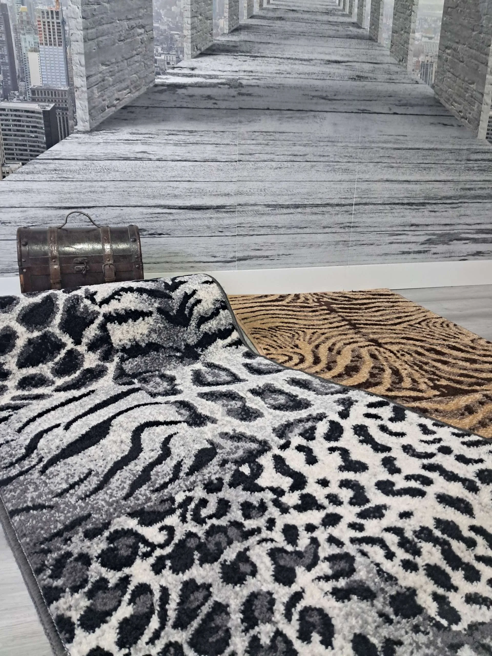 Pasillero Leopardo Marron ancho 0.67 - Imagen 6