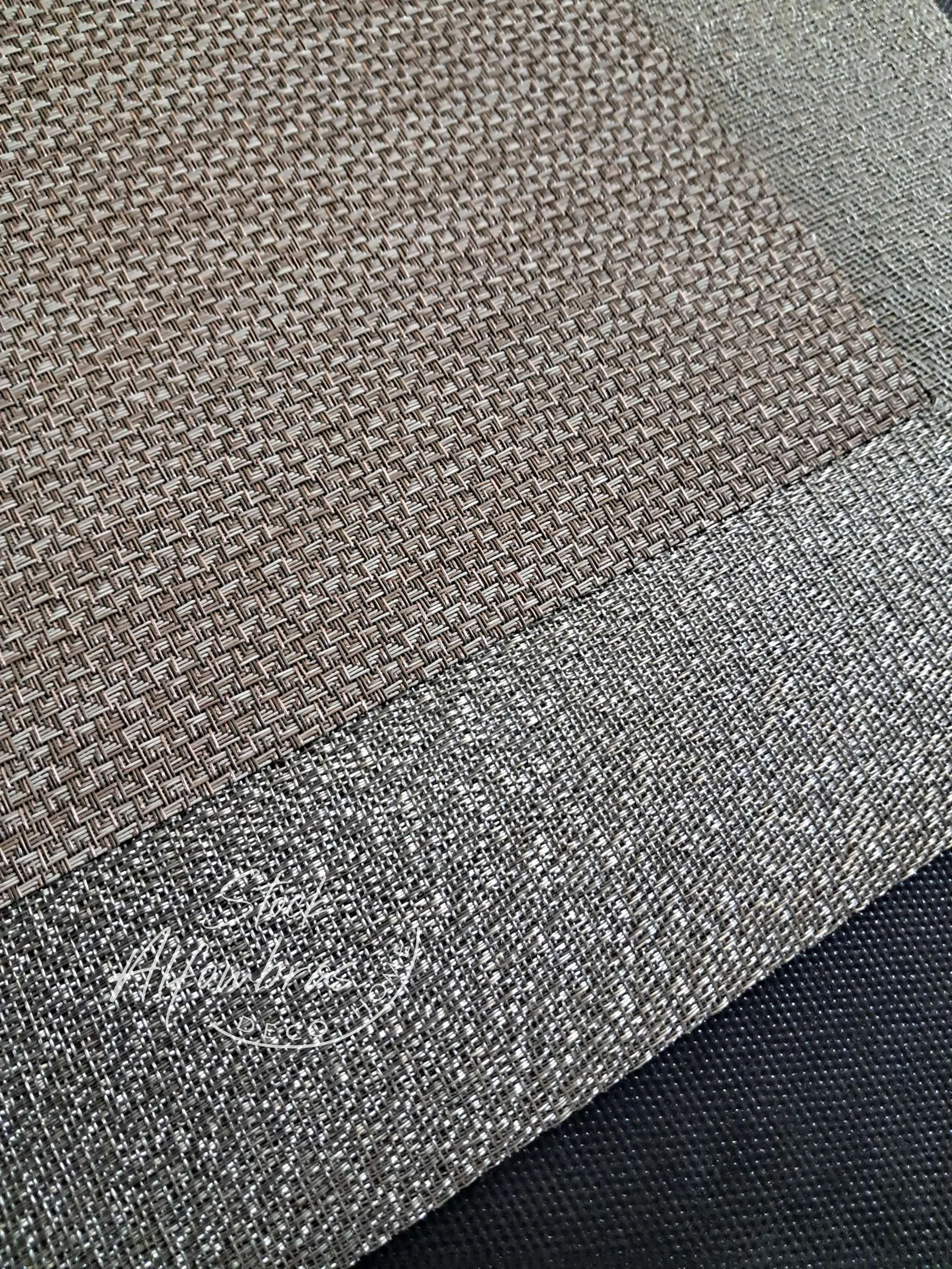 Vinilo Teplon premium  Lino cenefa Plata - Imagen 2
