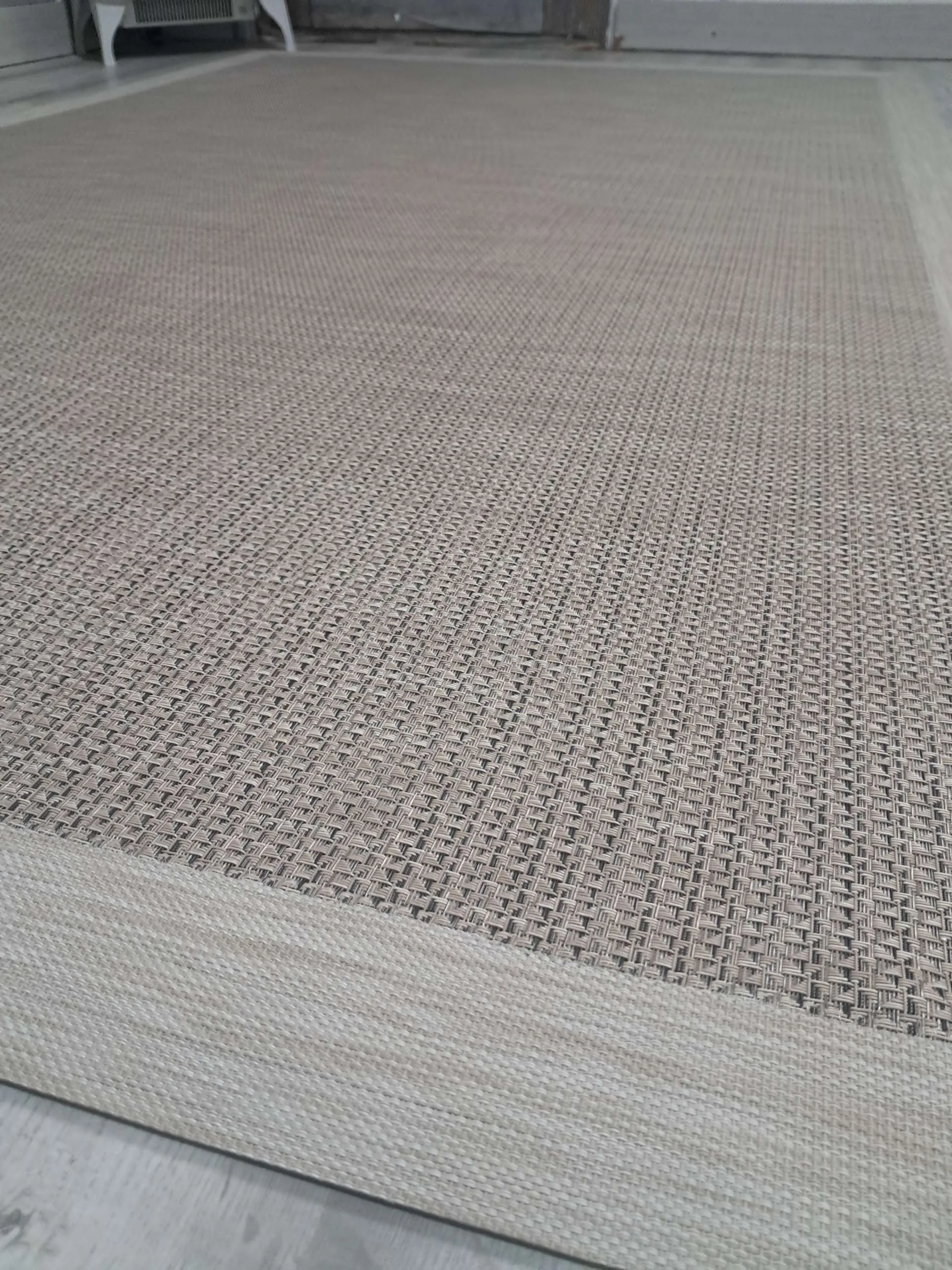 Vinilo Teplon premium Lino cenefa Jaspeada beige - Imagen 3