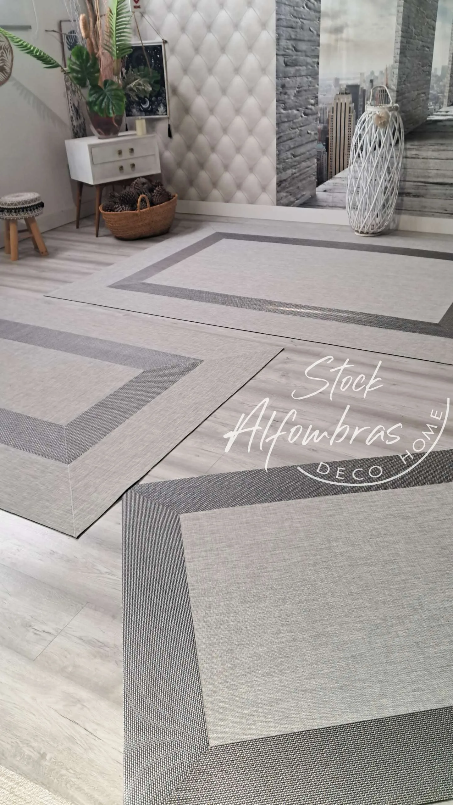 Vinilo Teplon premium Gris claro cenefa Metálica - Imagen 2