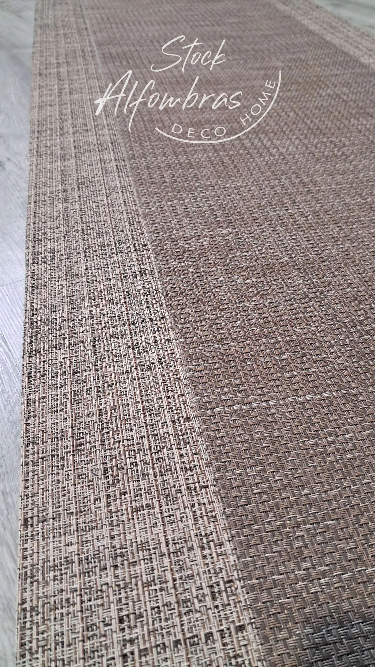 Vinilo Teplon premium Lino  cenefa Visón