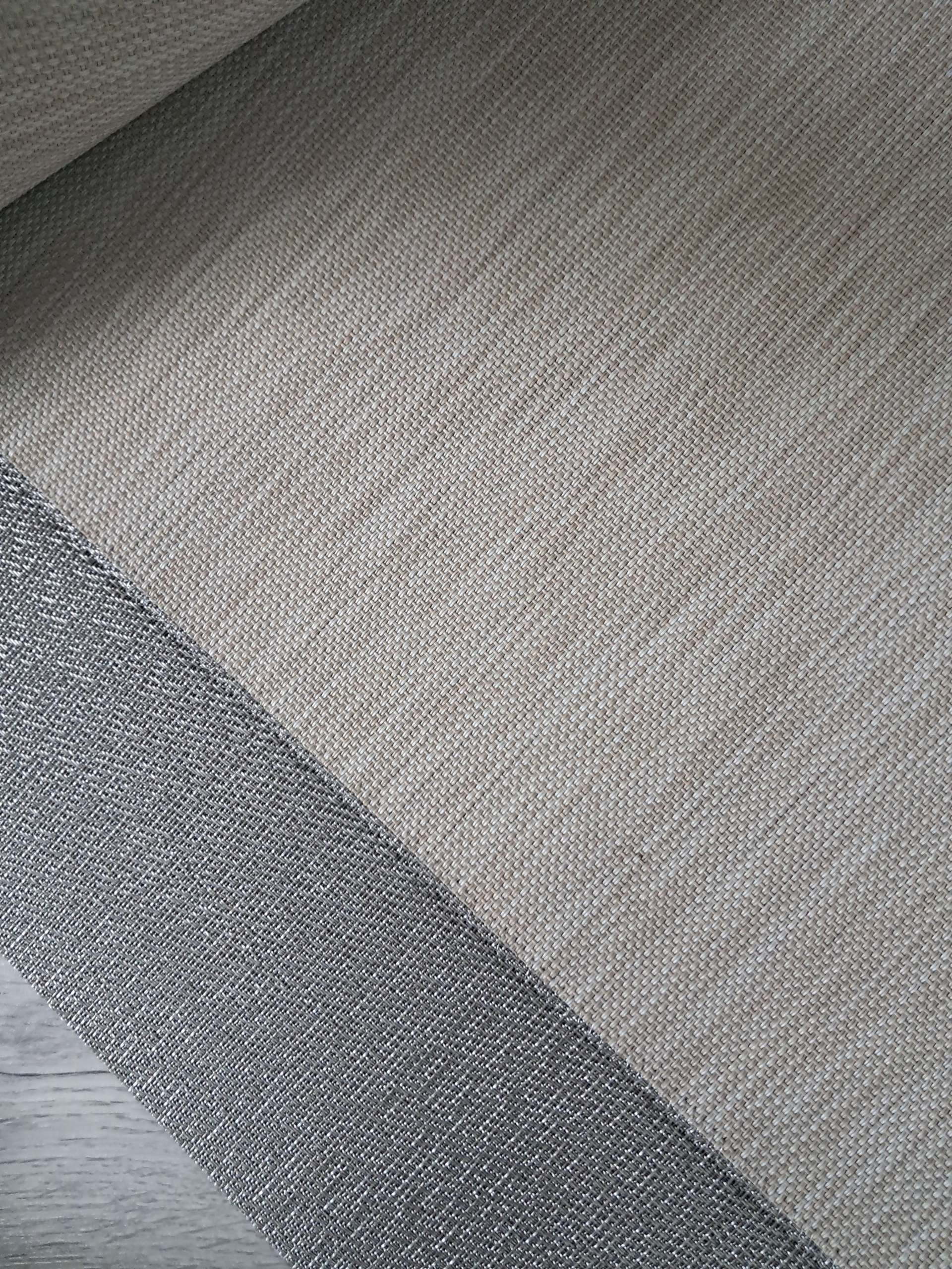 Vinilo Teplon premium Jaspeado beige cenefa Plata - Imagen 3