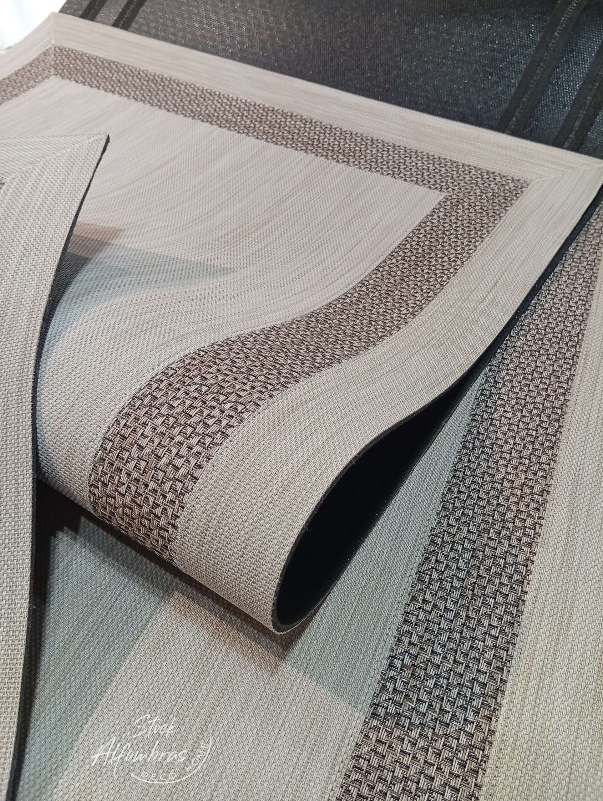 Alfombra Vinílica Teplón Premium a Medida | Dobles Cenefas – Fácil Limpieza V119 - Imagen 3