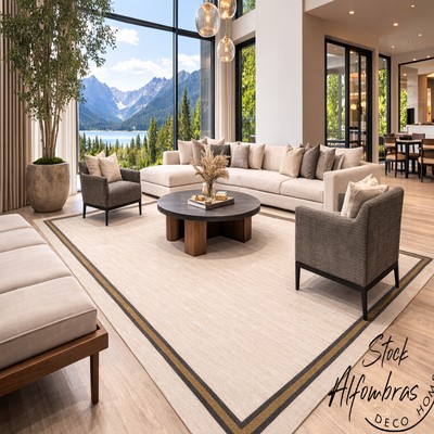 Vinilo  Diseño V4/65 cuádruple cenefa con oro vintage Cenefa Teplon premium