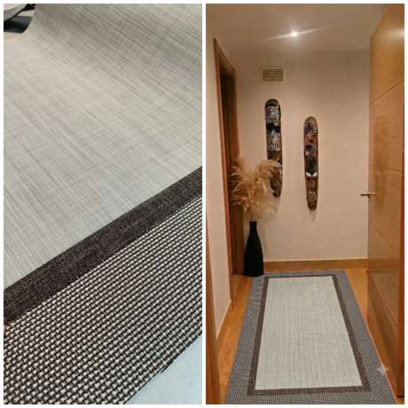 Alfombras de Vinilo  Diseño dobles cenefas