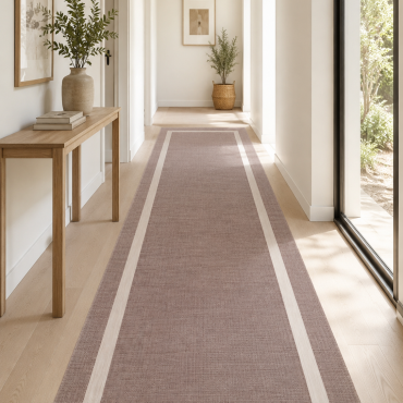 Alfombra Vinílica Teplón Premium a Medida | Dobles Cenefas – Fácil Limpieza V123