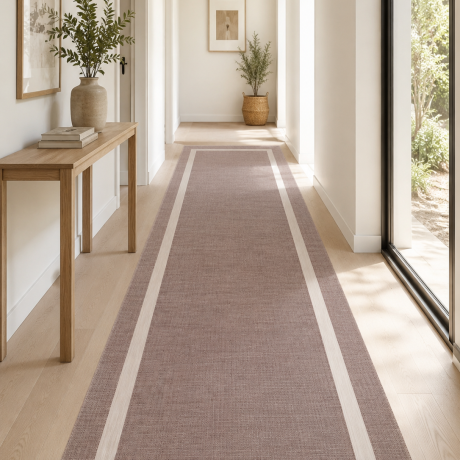 Alfombra Vinílica Teplón Premium a Medida | Dobles Cenefas – Fácil Limpieza V123