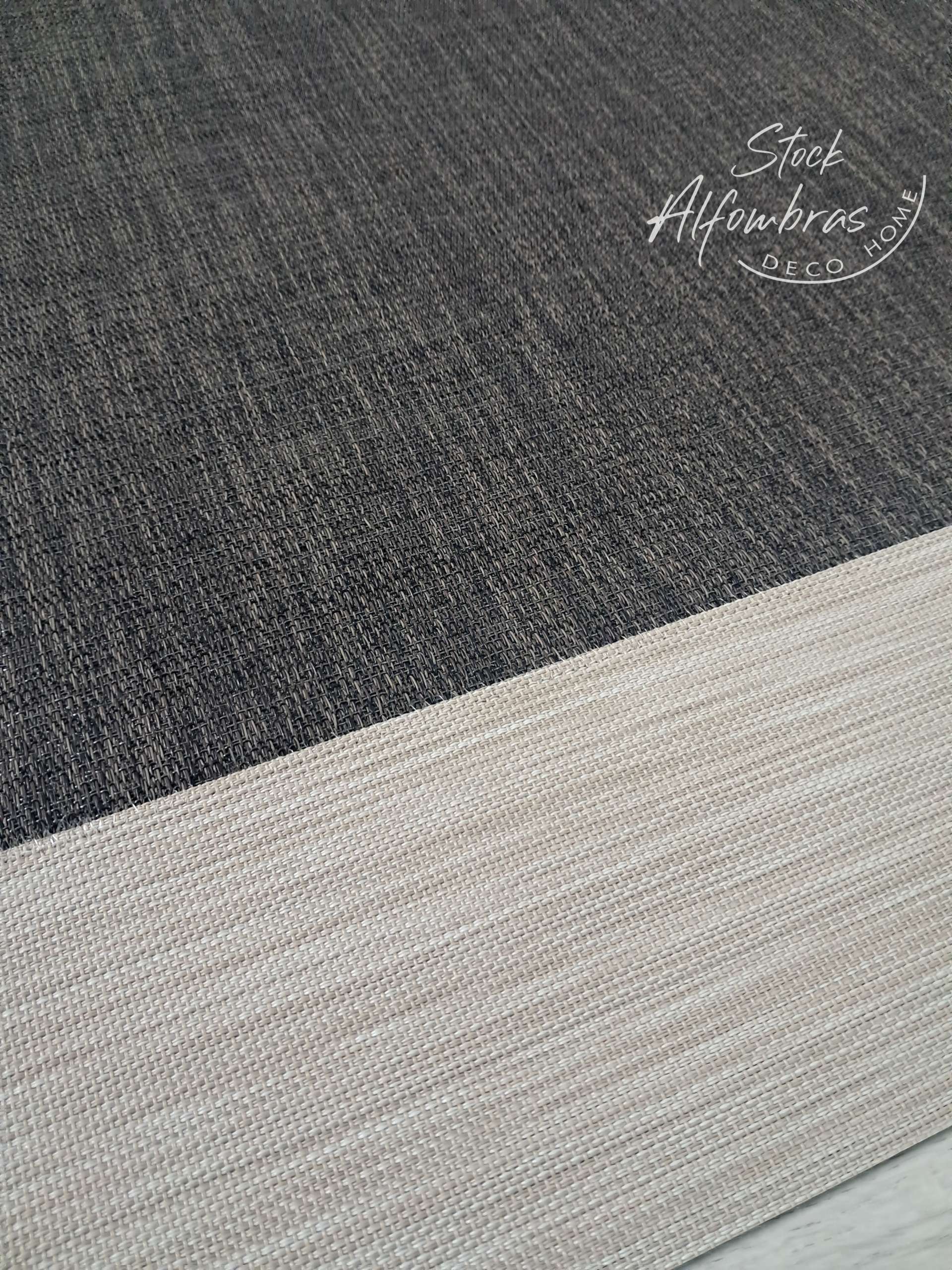 Alfombras estándar Vinílica Teplon Premium Una Cenefa– Ébano cenefa Jaspeado beige - Imagen 2