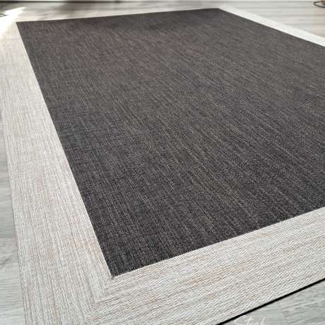Alfombras estándar Vinílica Teplon Premium Una Cenefa– ebano  jaspeado beige